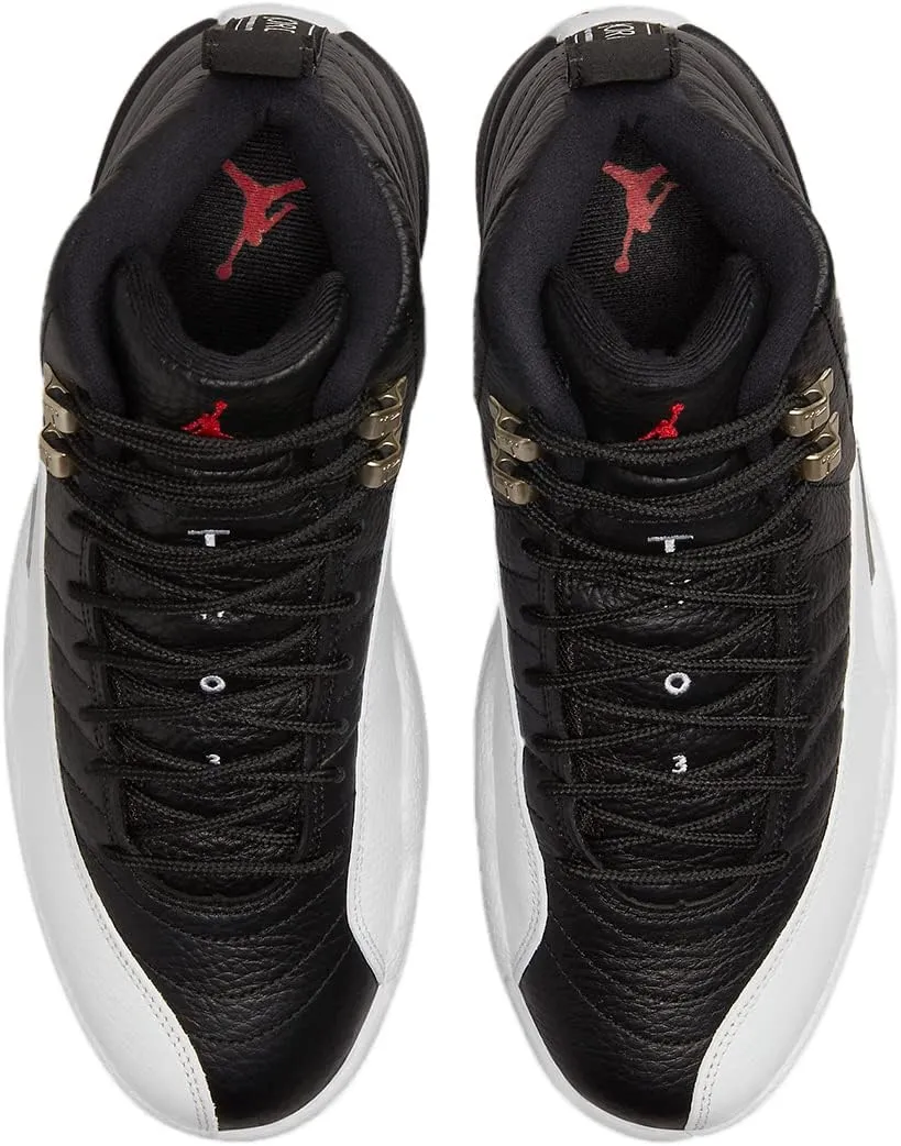 Jordan Air 12 Retro Men's Shoes White/French Blue/Metallic Silver/Varsity Red 130690-113