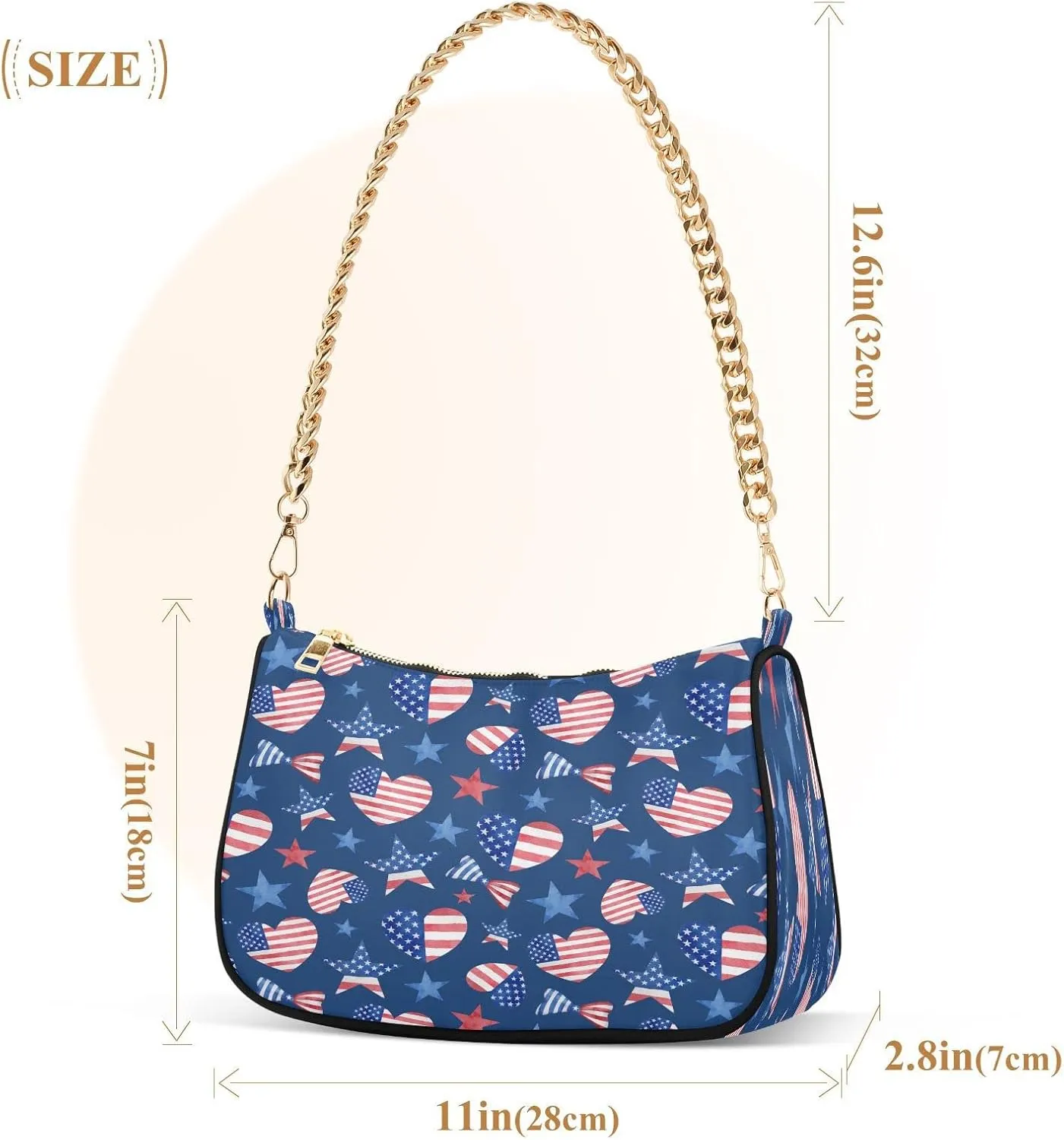 JSTEL Shoulder Bag Purse for Women,Polyester Small Crossbody Bags Purse Wallet Shoulder Bag
