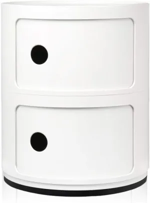 Kartell Componibili Drawers by Anna Castelli Ferrieri, Pack of 1, White