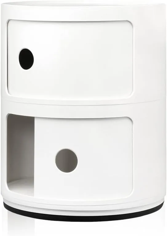 Kartell Componibili Drawers by Anna Castelli Ferrieri, Pack of 1, White