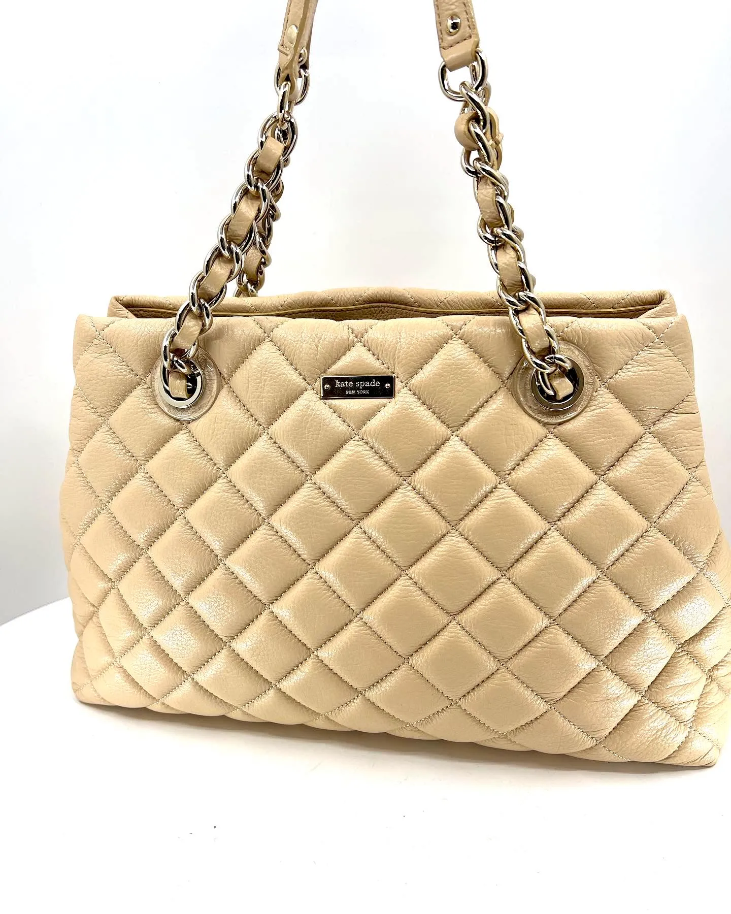 KATE SPADE GOLD COAST QUILTED LEATHER MARYANNE SHOULDER BAG