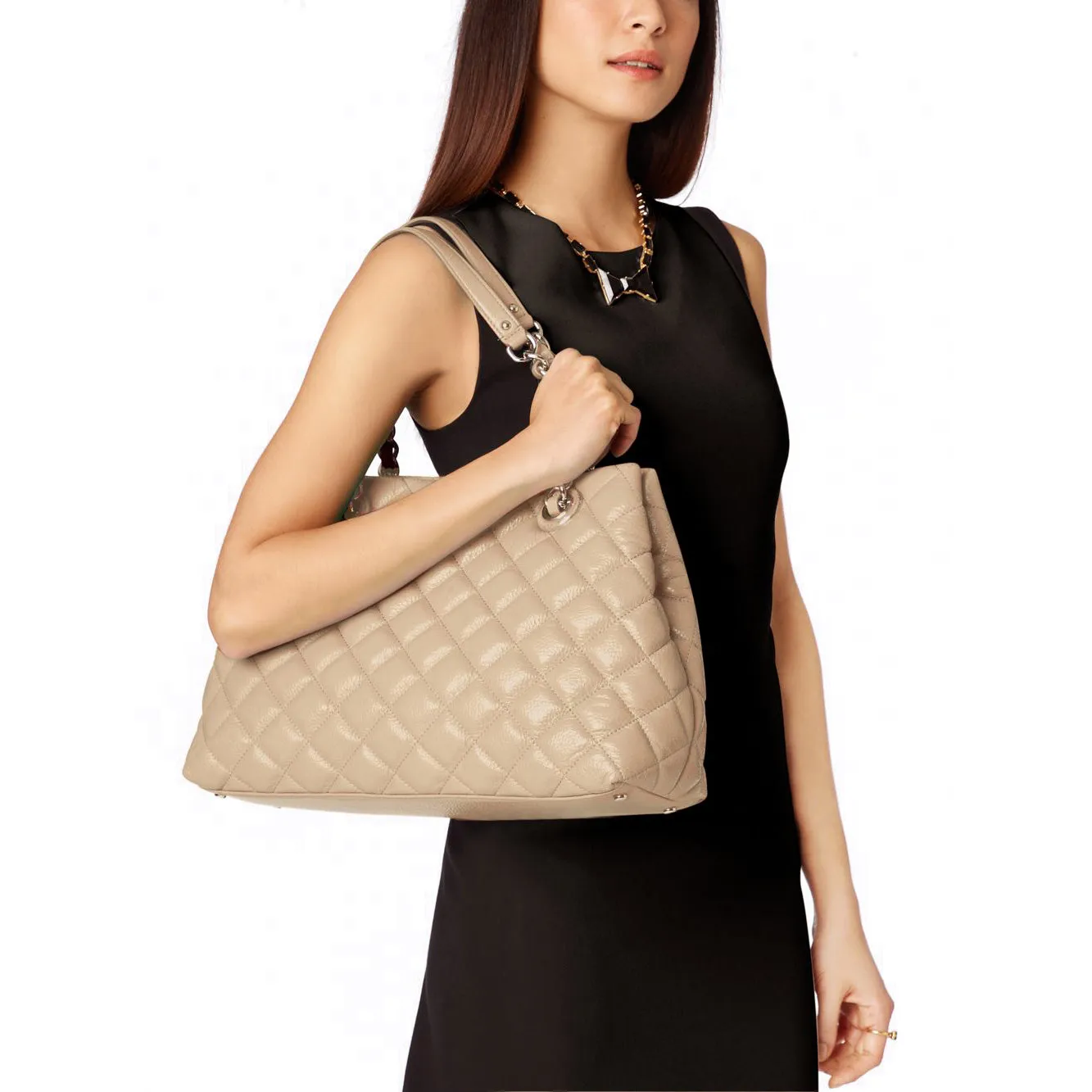 KATE SPADE GOLD COAST QUILTED LEATHER MARYANNE SHOULDER BAG