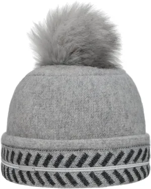 Kenama Milled Wool Hat Women Grey One Size