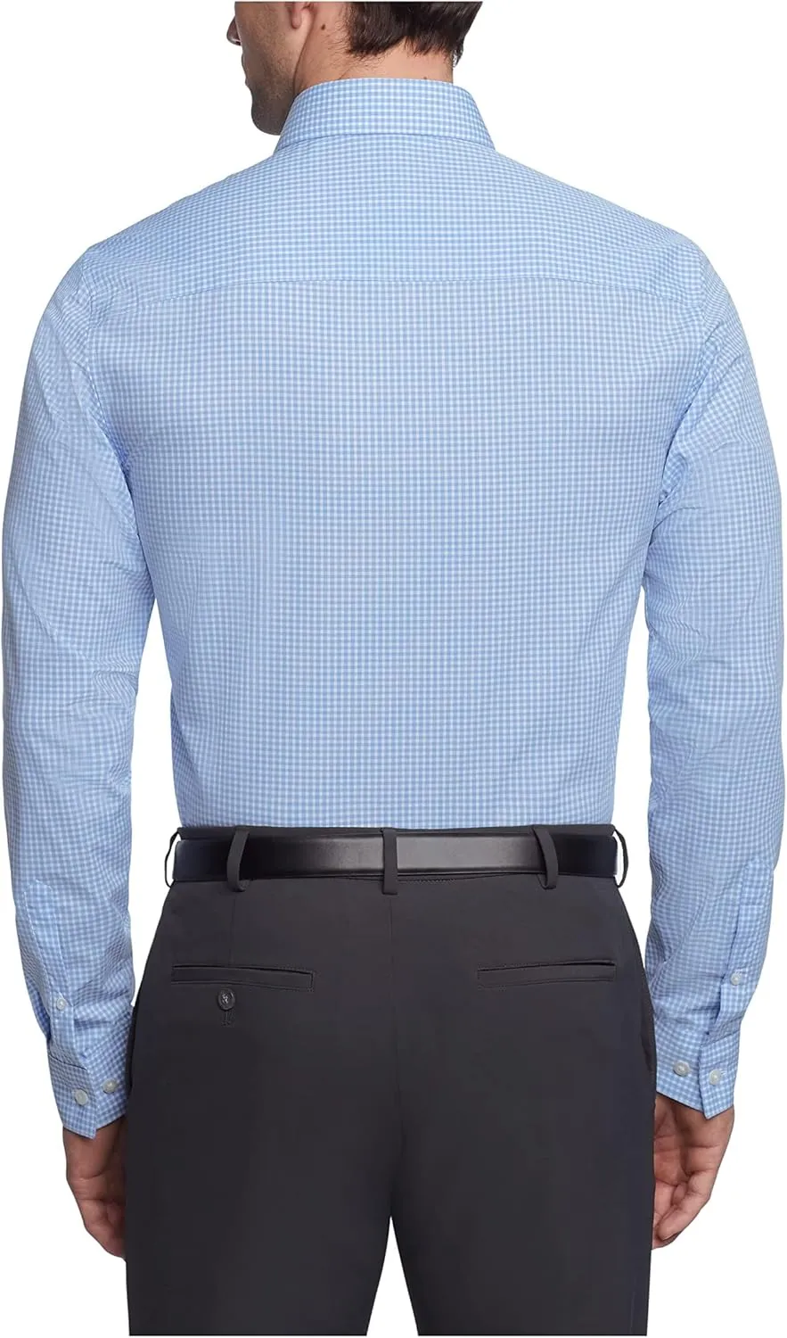 Kenneth Cole Men's Dress Shirt Slim Fit Checks and Stripes (Patterned)
