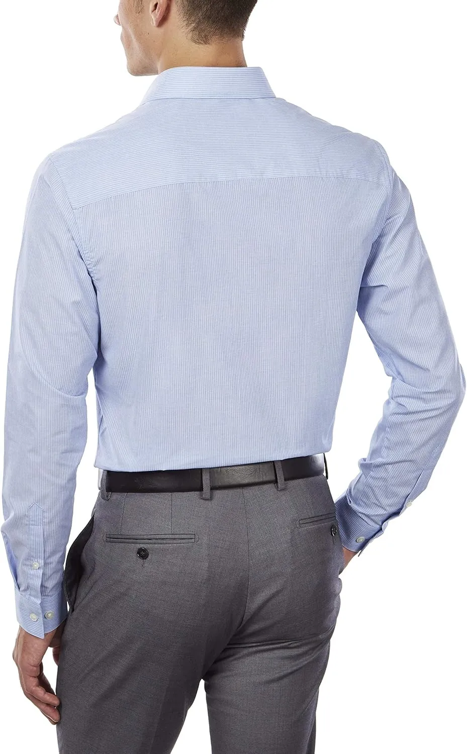 Kenneth Cole Men's Dress Shirt Slim Fit Checks and Stripes (Patterned)