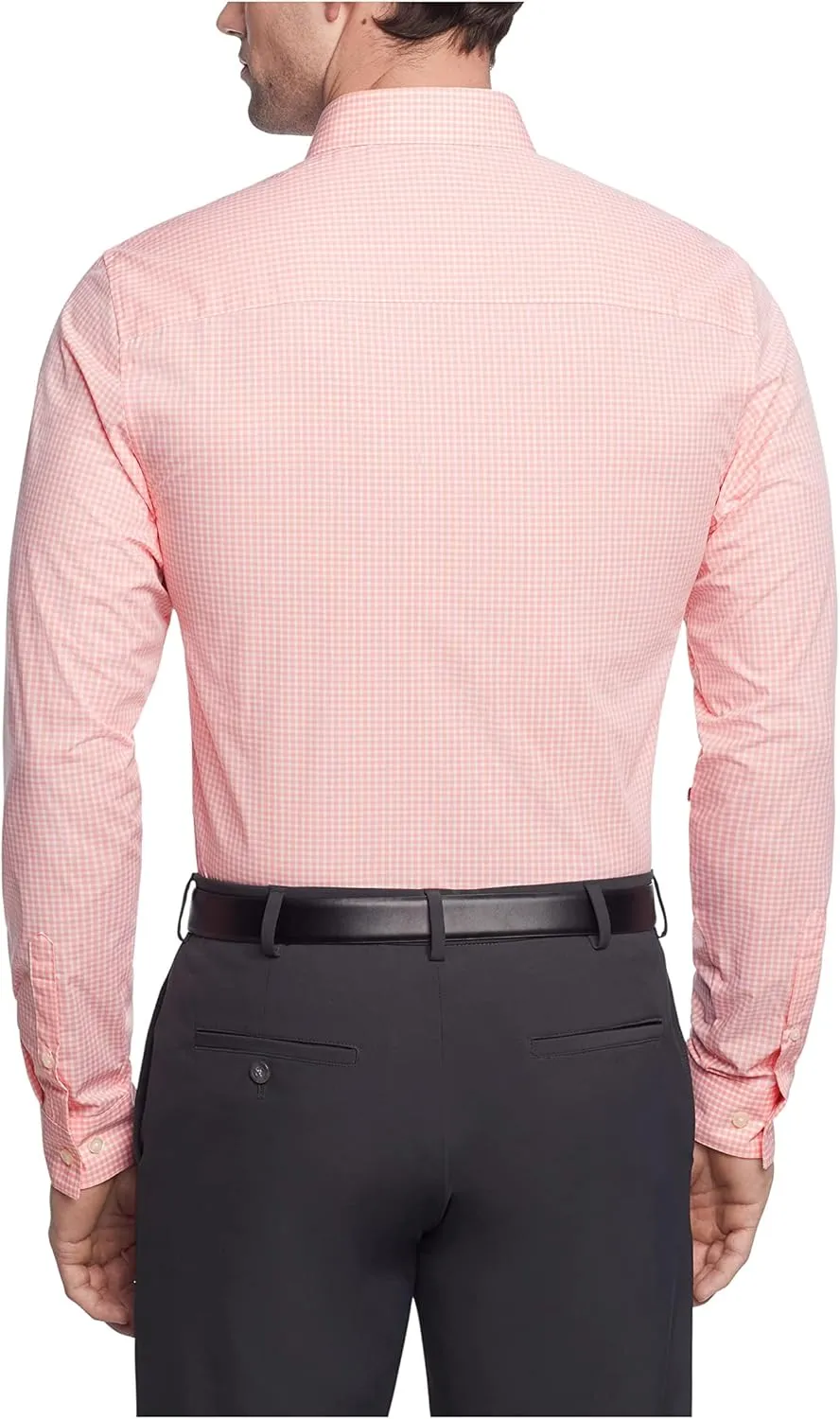 Kenneth Cole Men's Dress Shirt Slim Fit Checks and Stripes (Patterned)
