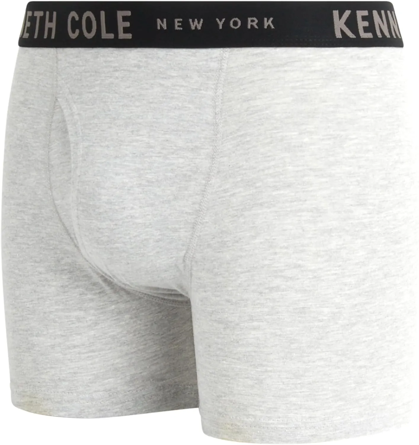 Kenneth Cole Men's Underwear - Cotton Stretch Boxer Briefs with Pouch - 3 Pack Classic Multipack Boxer Briefs for Men (S-XL)