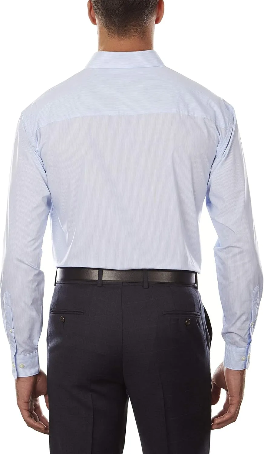 Kenneth Cole Unlisted Men's Dress Shirt Regular Fit Checks and Stripes (Patterned)