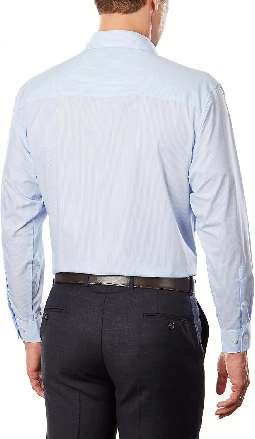 Kenneth Cole Unlisted Men's Dress Shirt Slim Fit Checks and Stripes (Patterned)