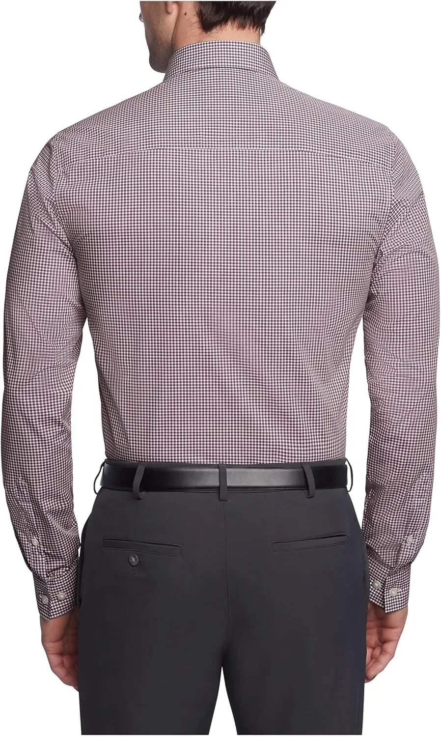 Kenneth Cole Unlisted Men's Slim Fit Checks and Stripes (Patterned) Dress Shirt - Amazon Exclusive