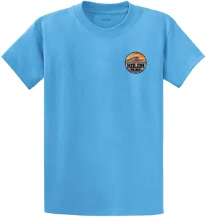Koloa Mens Vintage Surfer Logo Heavy Cotton Tee in Regular, Big and Tall