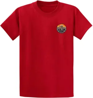 Koloa Mens Vintage Surfer Logo Heavy Cotton Tee in Regular, Big and Tall