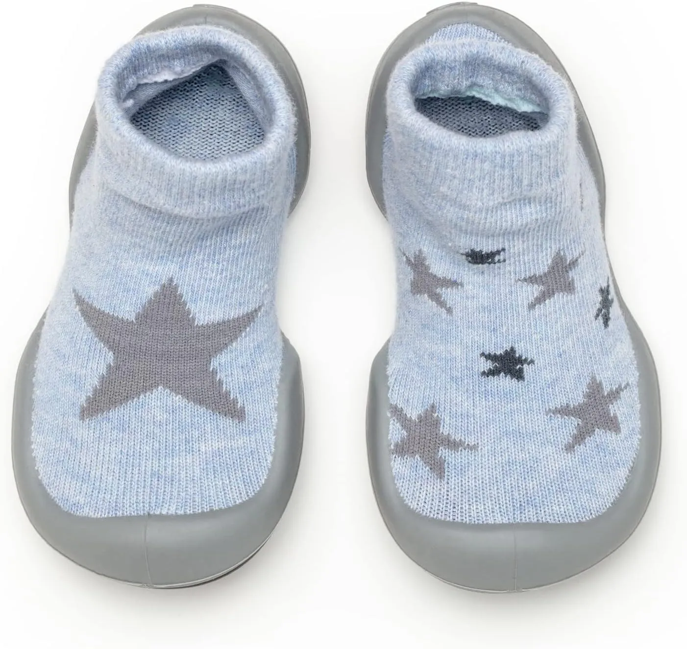 Komuello Toddler Girl Shoes, Premium Materials, Breathable, Washable, Non-Slip, Stay-On, Cotton Socks with Air Pocket Cushion for Indoor and Outdoor - BPA Free Toddler Shoes for Girls