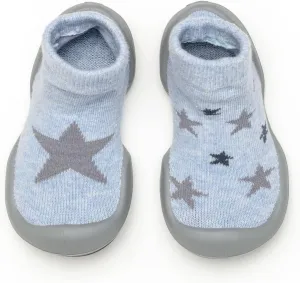Komuello Toddler Girl Shoes, Premium Materials, Breathable, Washable, Non-Slip, Stay-On, Cotton Socks with Air Pocket Cushion for Indoor and Outdoor - BPA Free Toddler Shoes for Girls