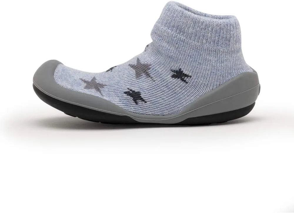 Komuello Toddler Girl Shoes, Premium Materials, Breathable, Washable, Non-Slip, Stay-On, Cotton Socks with Air Pocket Cushion for Indoor and Outdoor - BPA Free Toddler Shoes for Girls