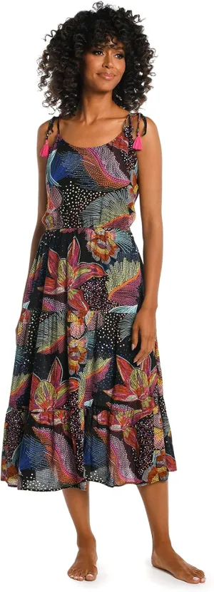 La Blanca Women's Midi Dress Swimsuit Cover Up