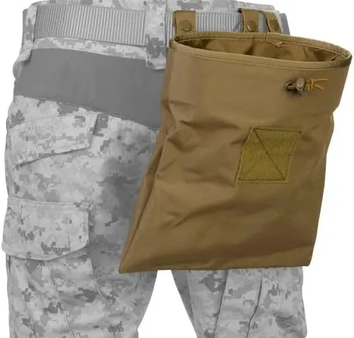 Lancer Tactical Durable Nylon 600D Foldable MOLLE Large Tactical Dump Pouch
