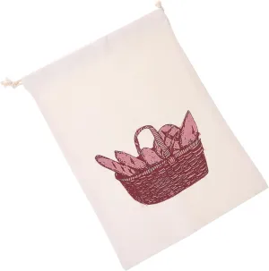 Large Capacity Bread Bag Multipurpose Drawstring Pouch for Travel Storage