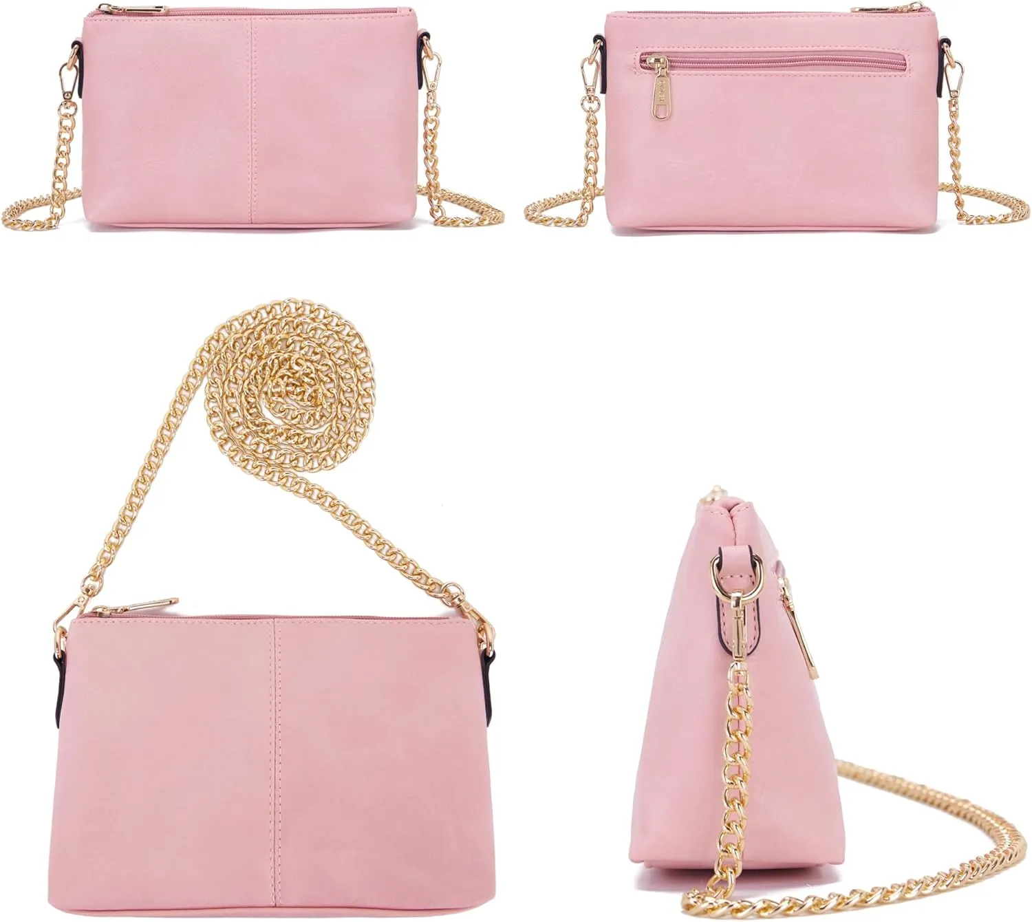 Large Crossbody Purses Set For Women Shoulder Tote Handbags Ladies Hobo Bags With Matching Wallet 4PCS