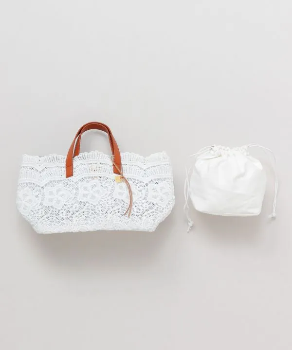 LE PUY Lace Inspired Handbag