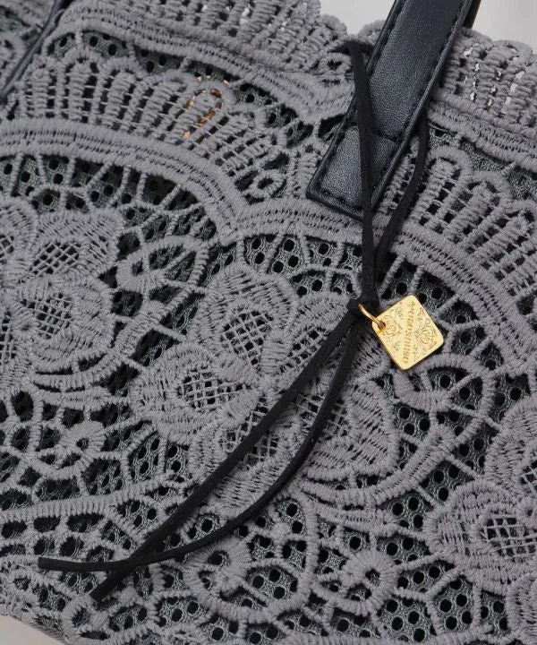 LE PUY Lace Inspired Handbag