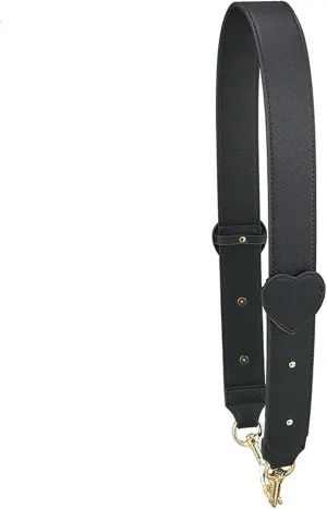 Leather Purse Crossbody Strap Heart Solid Color Replacement Strap Crossbody Bags Shoulder Bags Accessories Long 97cm