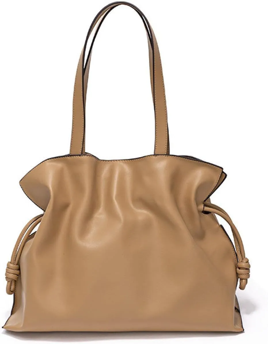 Leather Women's Large Capacity Tote Hand-held Shoulder Lucky Women's Armpit Bag
