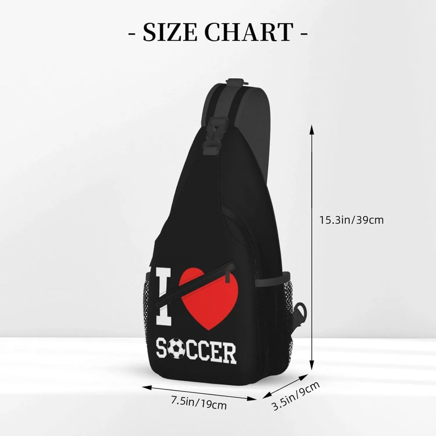 Leopard Game Day Soccer Football Crossbody Bag Adjustable Sling Bag Casual Chest Bags Travel Shoulder Backpack