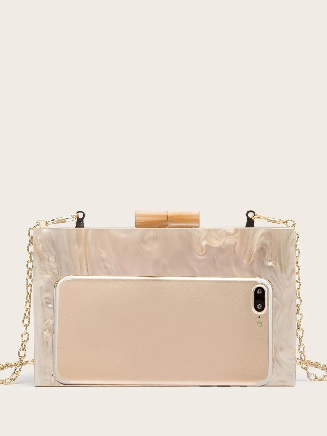 LETODE Acrylic Clutch Bags Purse Perspex Bag Handbags for Women