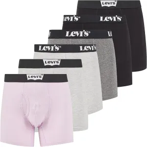 Levi's Mens Boxer Briefs Breathable Cotton Underwear for Men Pack of 6