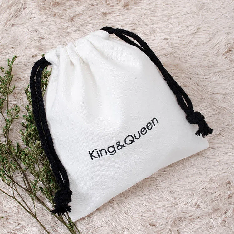 Lionwrapack Cotton Dust Bags with Rope for Hats Clothing Hair Handbag Shopping Packaging Drawstring Pouch