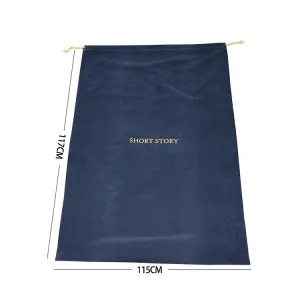 Lionwrapack drawstring extra large dust bags pillow quilt clothes Storage velvet bags