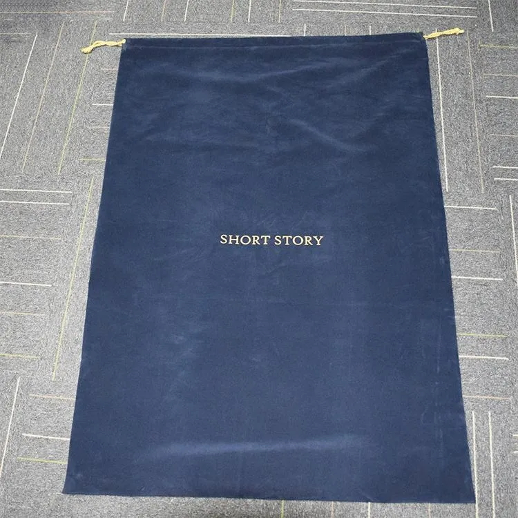 Lionwrapack drawstring extra large dust bags pillow quilt clothes Storage velvet bags