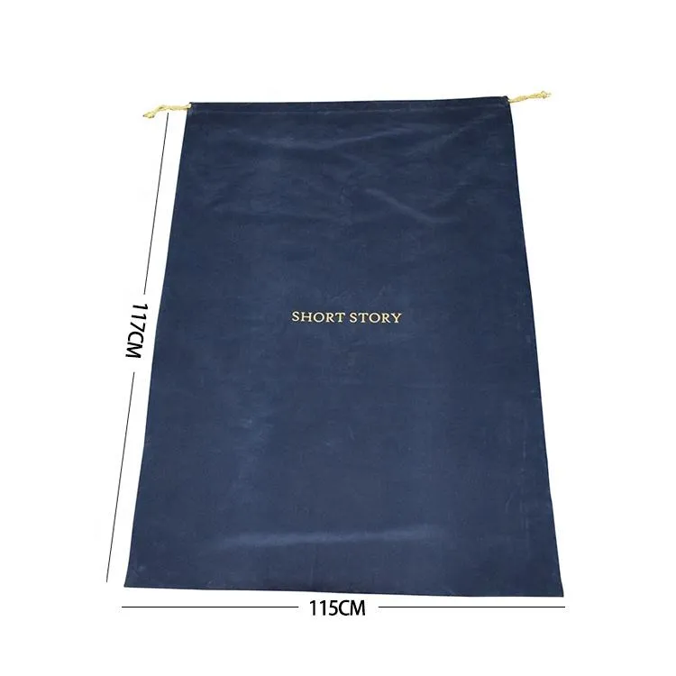 Lionwrapack drawstring extra large dust bags pillow quilt clothes Storage velvet bags