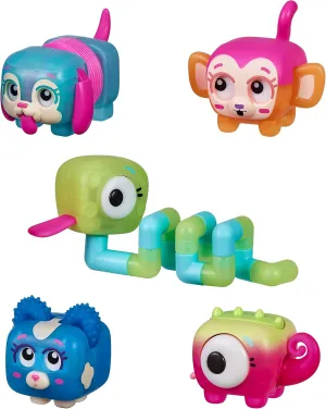 Little Live Pets - Squirkies: 5 Pack | Interactive Fidget Toys, Fidget Feature, Click, Flick, Tangle, Pop, 30  to Collect, Multiple Fidget Points, for Kids Ages 5 .