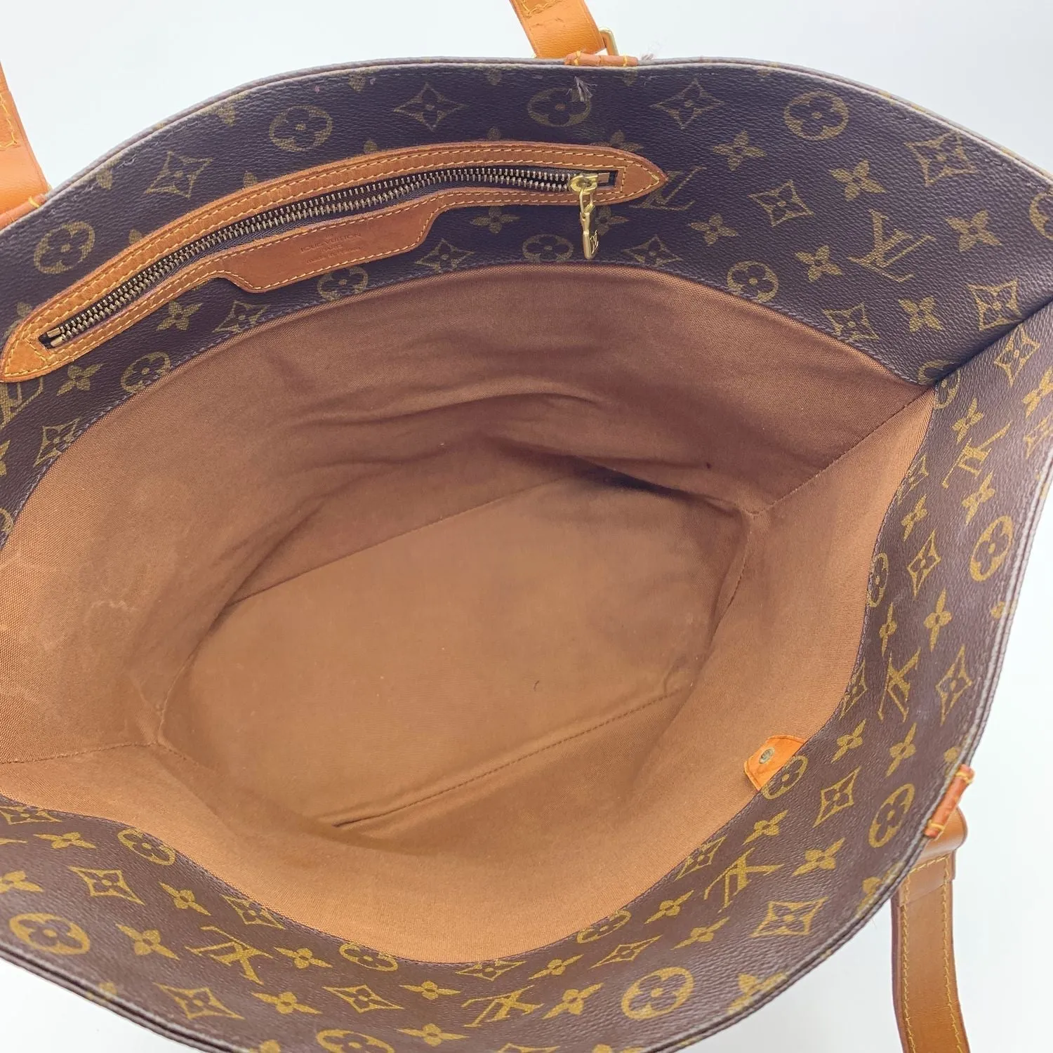 LOUIS VUITTON Vintage Monogram Canvas Sac Shopping Bag Tote