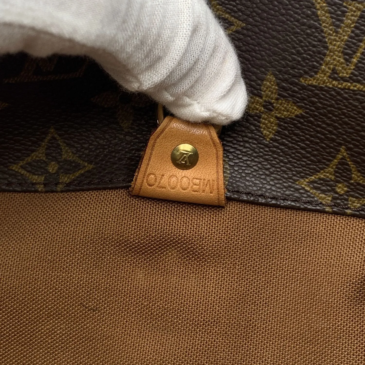 LOUIS VUITTON Vintage Monogram Canvas Sac Shopping Bag Tote