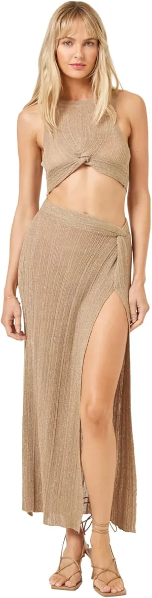L*Space LSpace Women's Heart of Gold Skirt