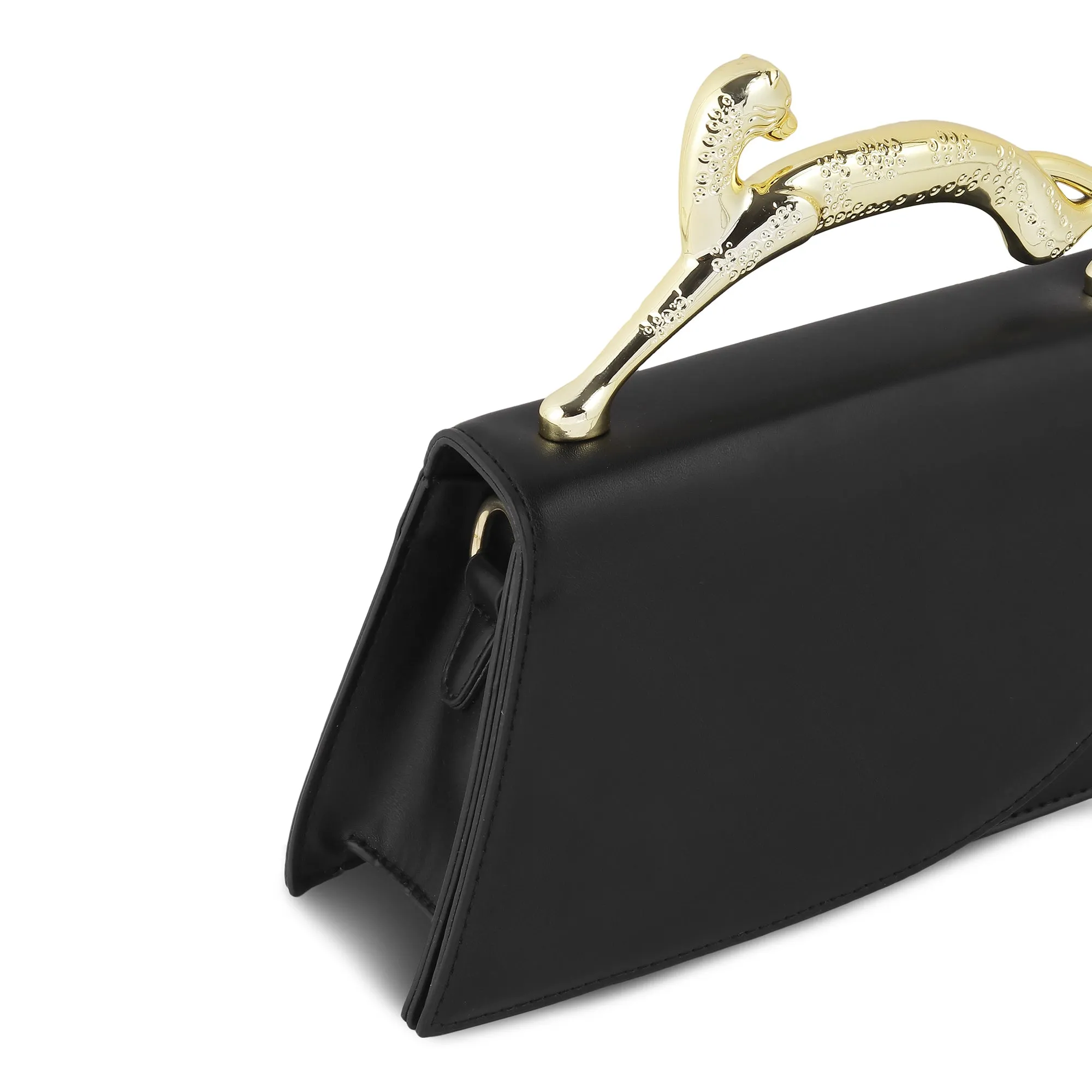 MADONNA- BLACK CLUTCH BAG