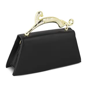 MADONNA- BLACK CLUTCH BAG