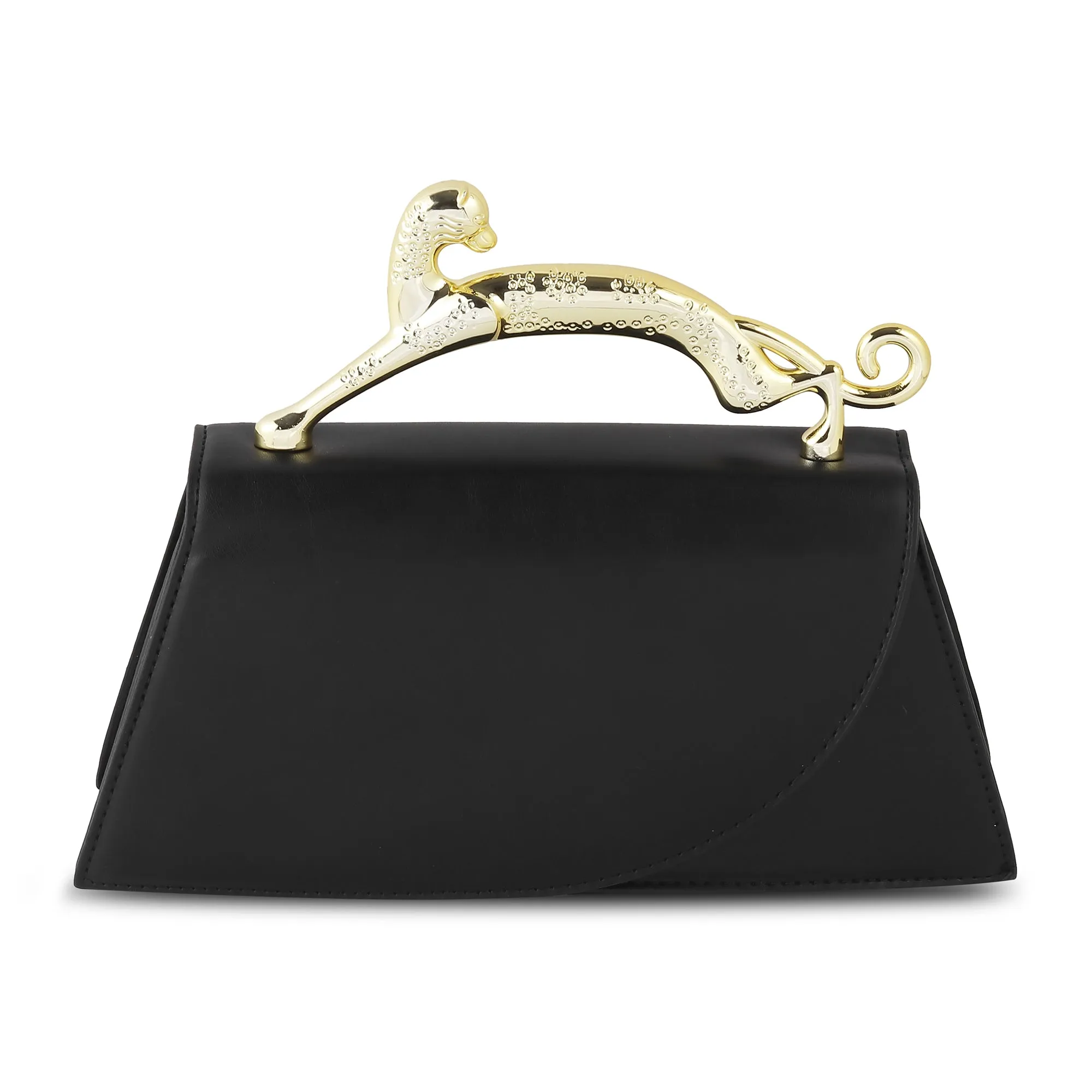 MADONNA- BLACK CLUTCH BAG
