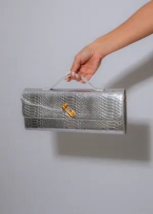 Making Boss Moves Handbag Silver