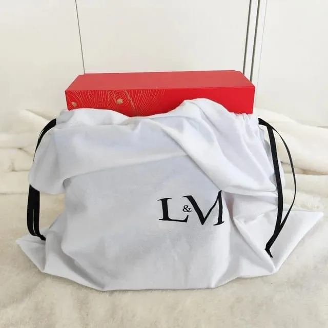 Medium Dust Cover Draw String Storage Bag for Handbags, Shoes, Purses & Clothes