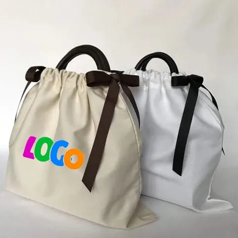Medium Dust Cover Draw String Storage Bag for Handbags, Shoes, Purses & Clothes