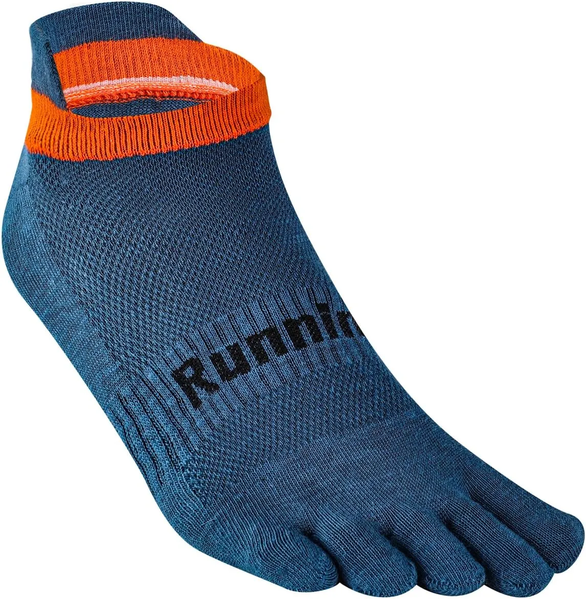 Men's Five Finger Toe Socks Cotton Crew Casual Colorful Patterned 5/6 Pairs