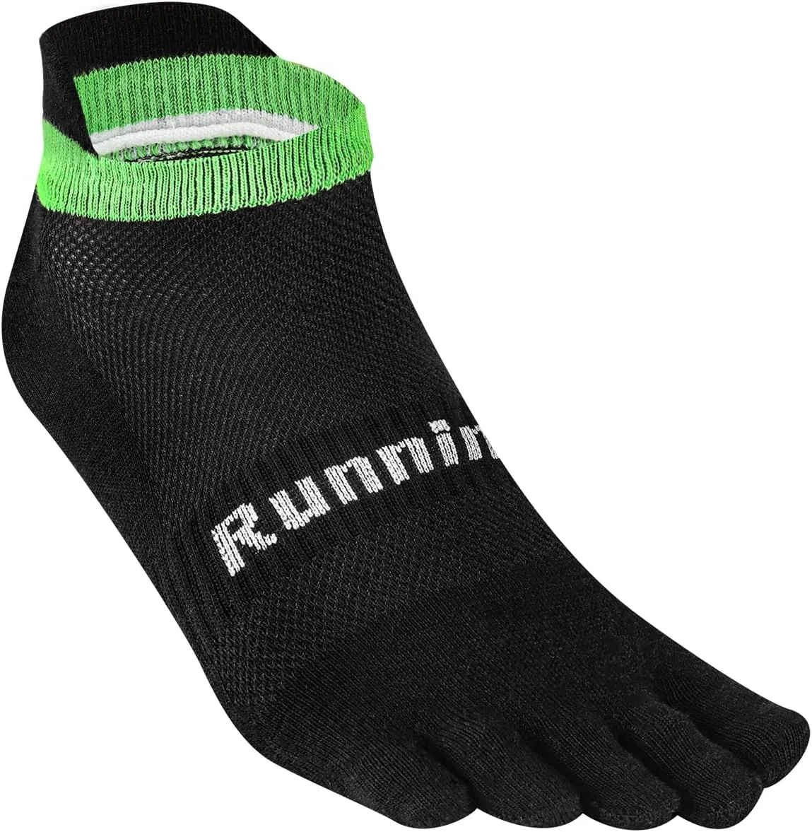 Men's Five Finger Toe Socks Cotton Crew Casual Colorful Patterned 5/6 Pairs