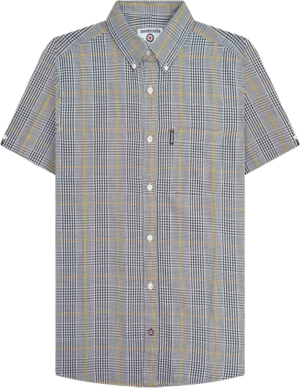 Mens SS25 Houndstooth Shirt