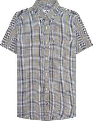Mens SS25 Houndstooth Shirt