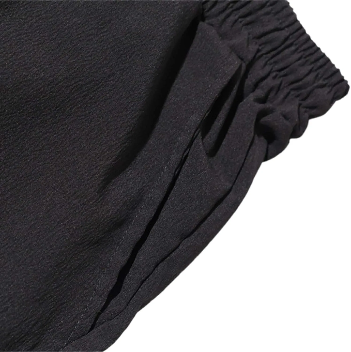 Mens Summer Track Suits Waffle Knit Sleeveless Polo Shirt and Shorts Set Casual 2 Pieces Breathable Outfits with Pockets