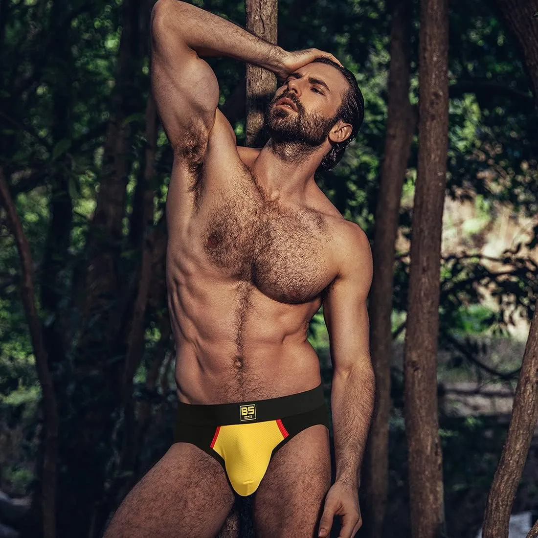 Men's Underwear Briefs 5-Pack Cotton Low Rise Multi Color Soft Underpant